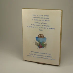 Tabla Eucaristía "Ave María"