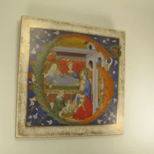 Tabla "Nacimiento de la Virgen María" Gherarducci