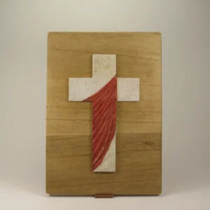 Cruz paisaje de madera: “Manto de Cristo"